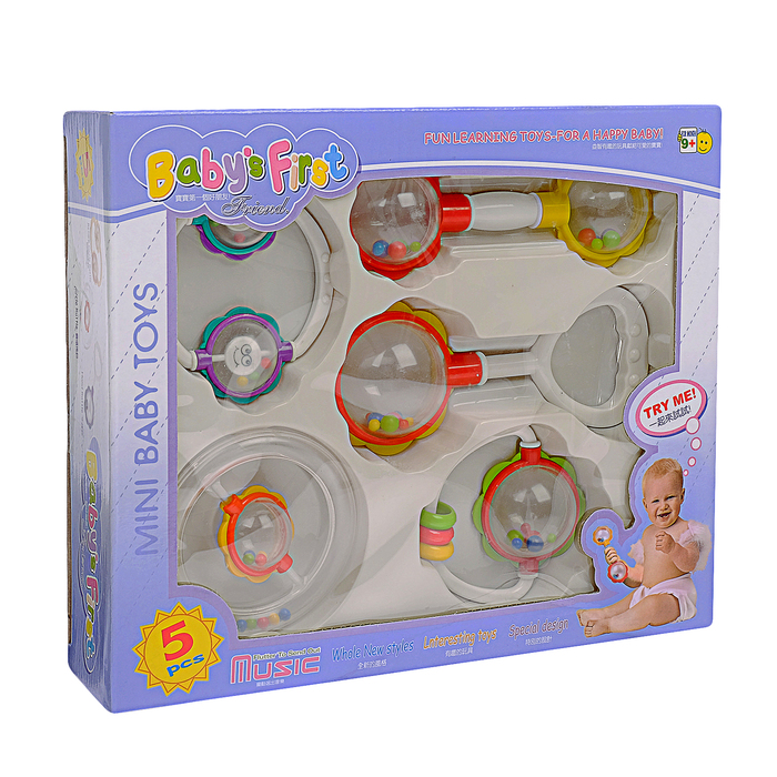 Набор погремушек «Любимому малышу № 2», 5 шт.