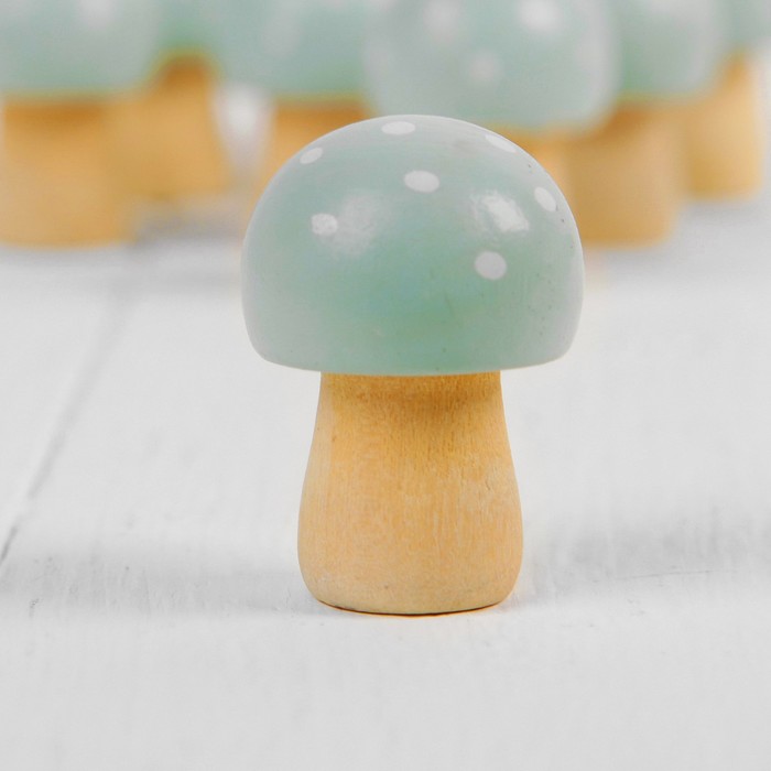 Счётный набор "Грибочки", 12 шт., голубые