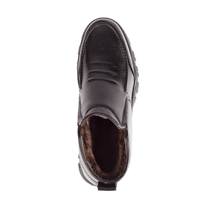 Ботинки мужские 6502, цвет чёрный, размер 42