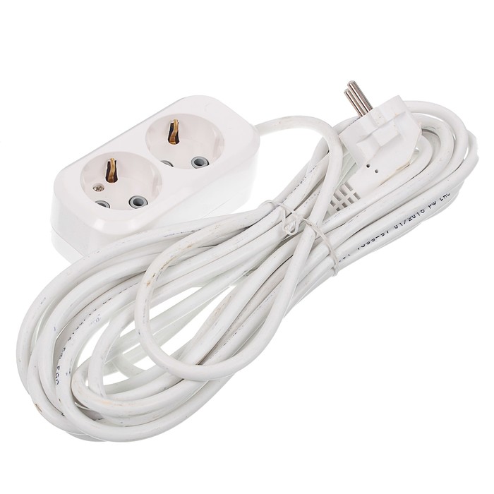 Удлинитель RUKA, 2 розетки, 7 м, 16 А, с з/к, 32.74.223.0407,