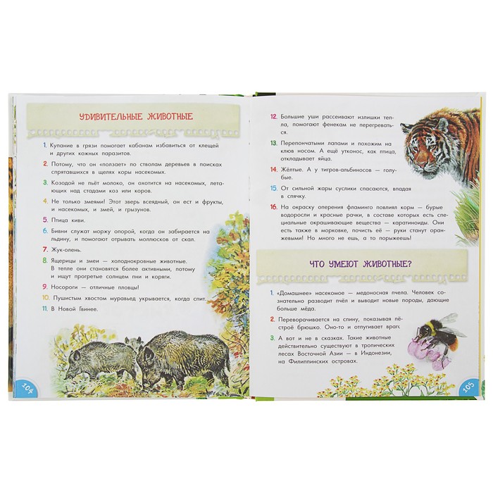 Вопросы и ответы "О животных и растениях"