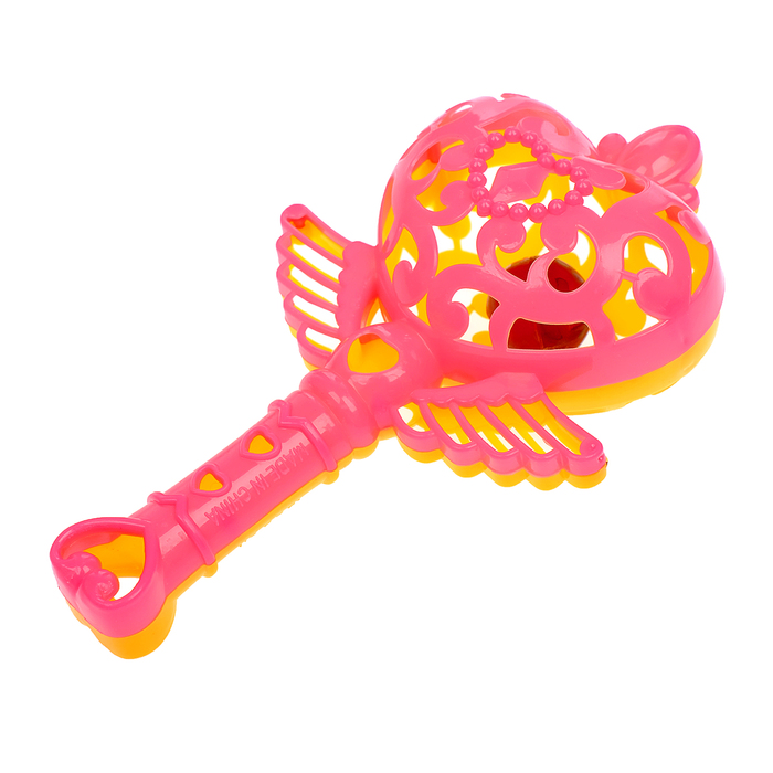 Погремушка «Сердечко», цвета МИКС