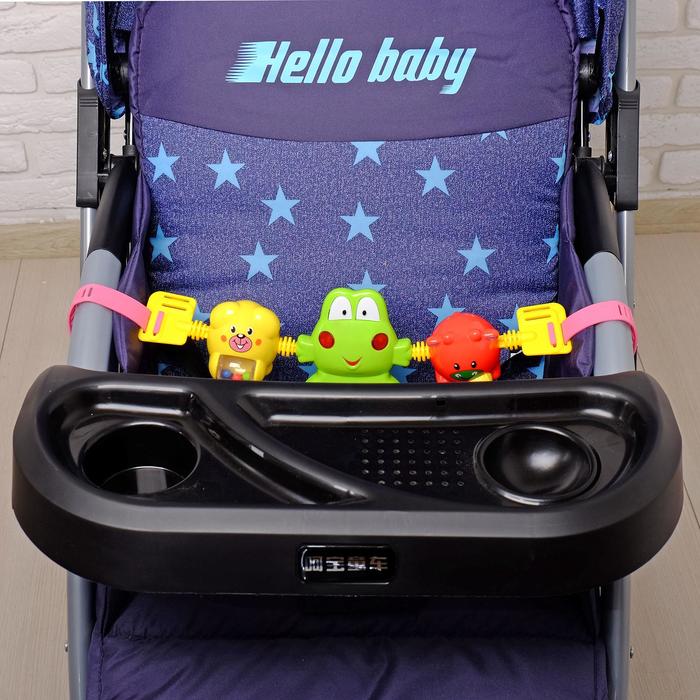 Растяжка музыкальная на коляску «Чудо-зверьки»