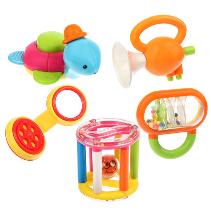 Набор погремушек «Любимому малышу», 5 шт.