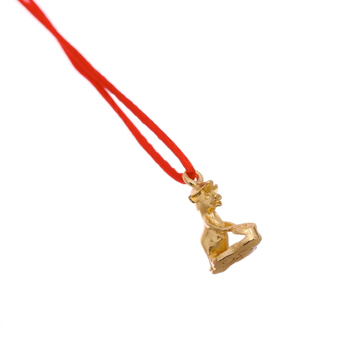 Кошельковый талисман "Привлекает прибыль" Символ года 2019