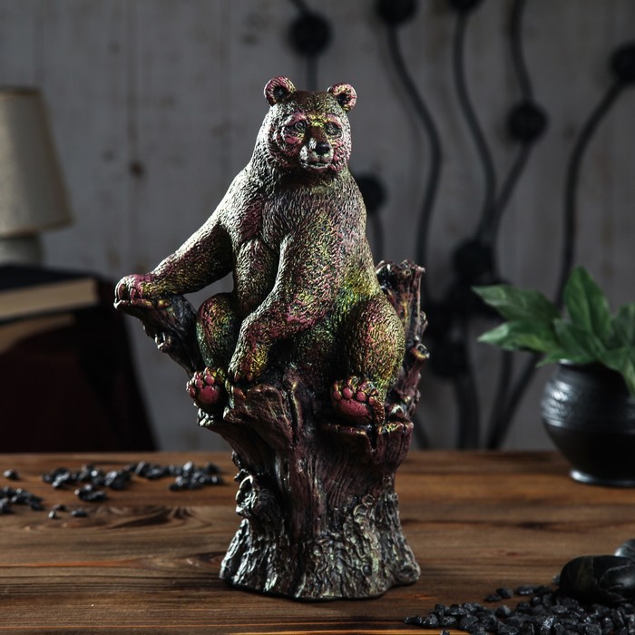 Сувенир "Медведь на ветке", микс