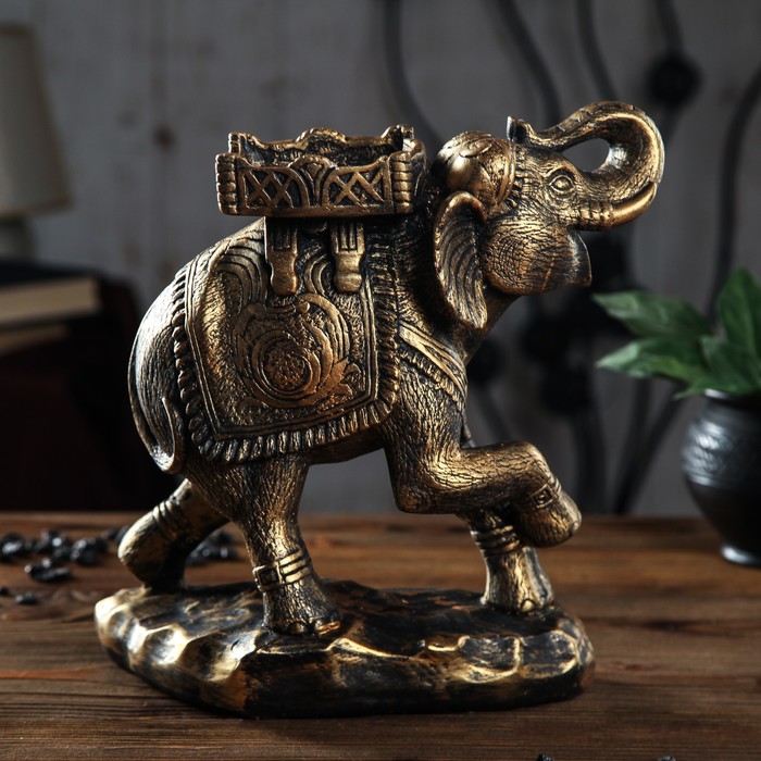 Копилка "Слон"  бронза