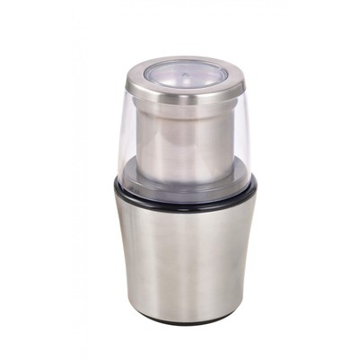 Кофемолка Gemlux GL-CG998, 200 Вт, загрузка до 70 г, импульсный принцип работы, серебристая