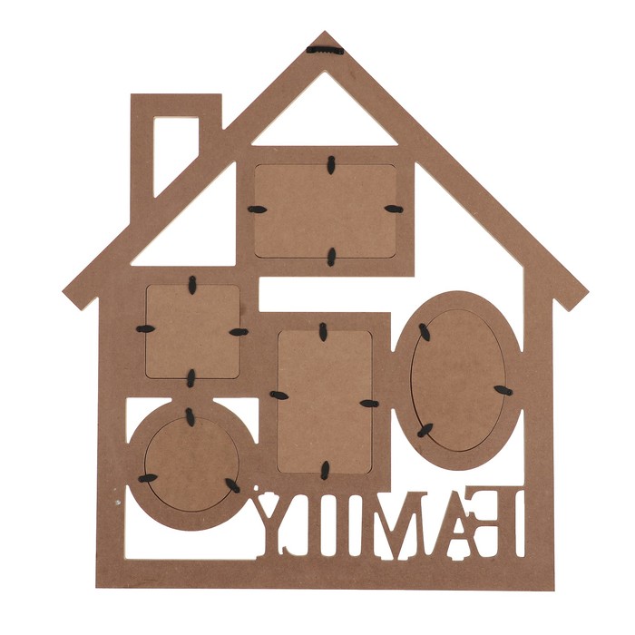 Фоторамка на 5 фото 3х10х15, 2х10х10 см Innova PI06405 "Madeira Family "Home"