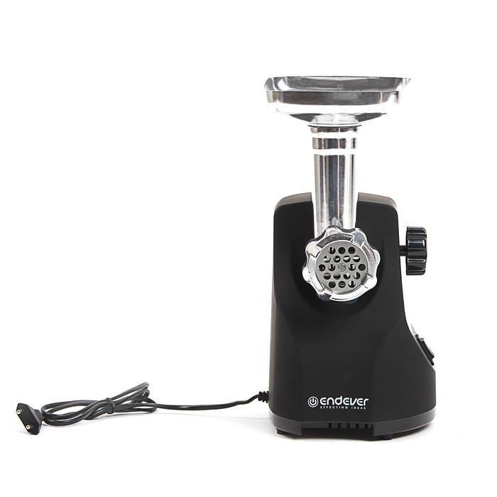 Мясорубка электрическая Endever Sigma 35, 1900 Вт, реверс, 2 решетки, черный