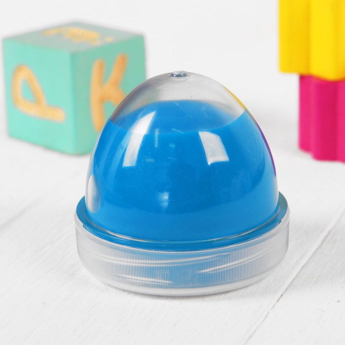 Слизь для рук, 100 мл, голубая