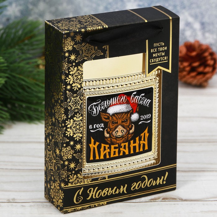 Фляжка "Кабан", 240 мл