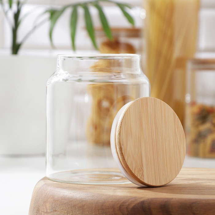 Банка для сыпучих продуктов 550 мл "Эко"