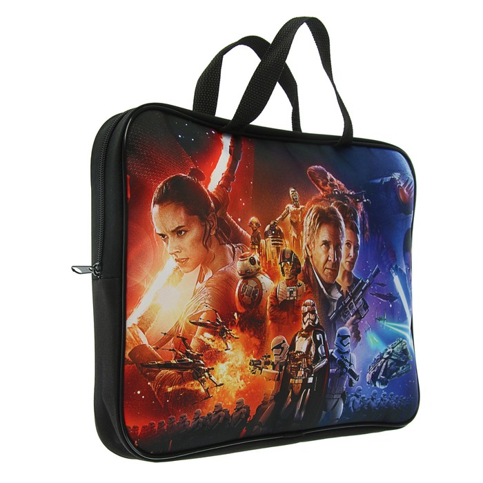 Папка с ручками текстиль А4 «Звёздные войны»