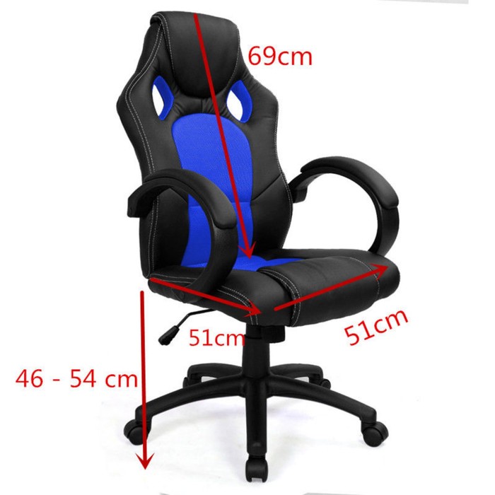 Кресло игровое 8118GN, зелёное/чёрное