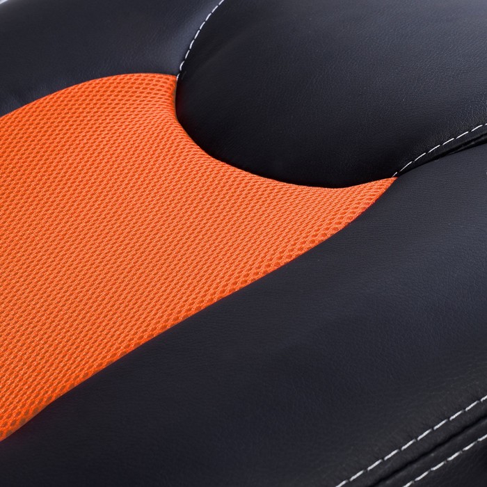 Кресло игровое 8118OR, оранжевое/чёрное