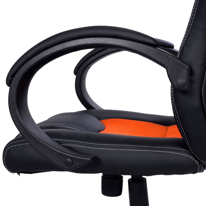 Кресло игровое 8118OR, оранжевое/чёрное