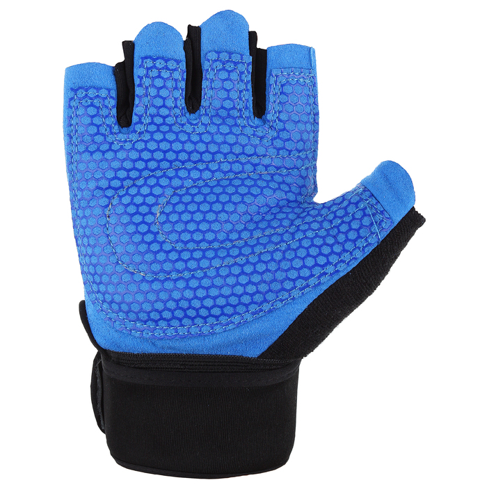 Перчатки спортивные, размер универсальный, цвет черный