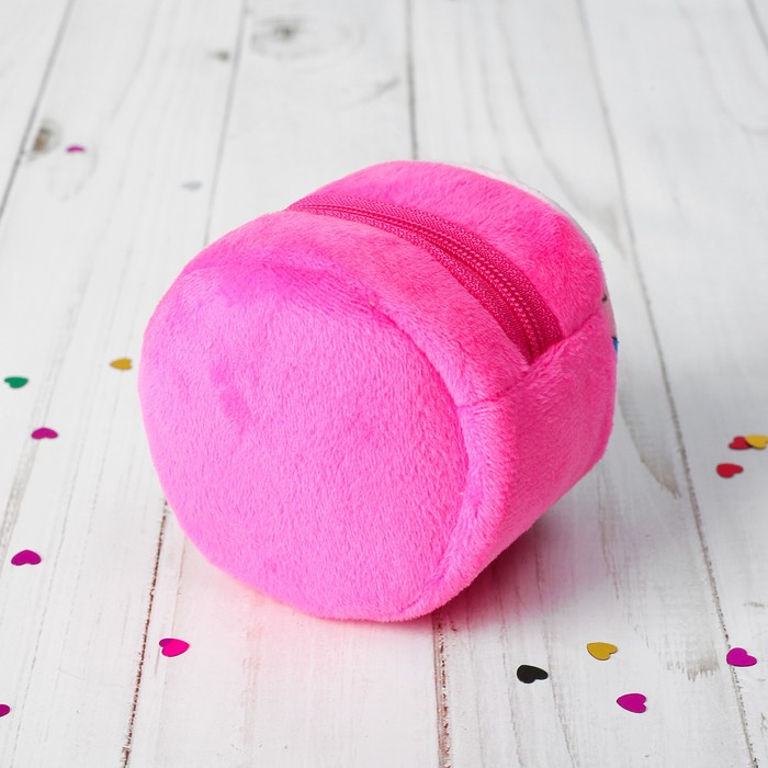 Мягкий кошелёк "Единороги" круглый, виды микс