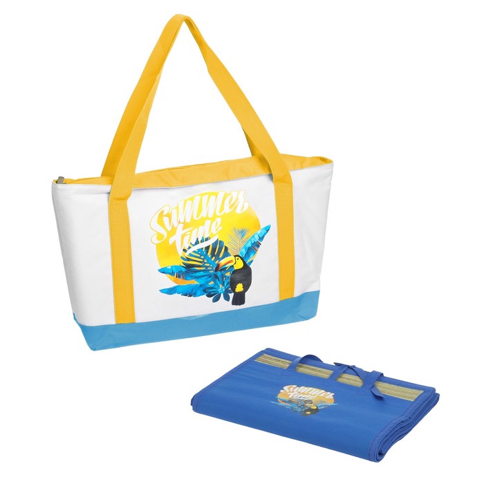 Термосумка с циновкой "Summer time", 10 л