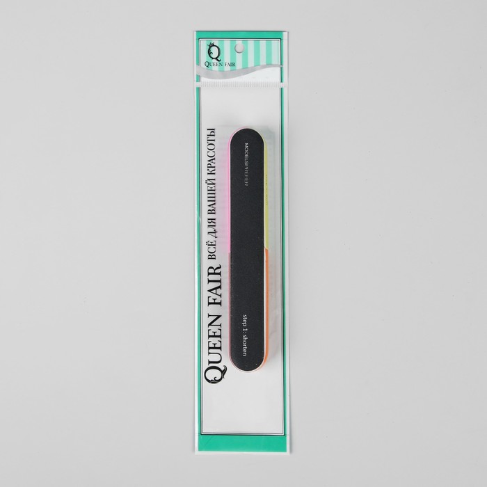 Шлифовка-полировка, 6 в 1, 14см, классика, цвет МИКС