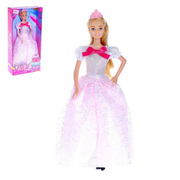 Кукла модель "Анлилу" в бальном платье, МИКС