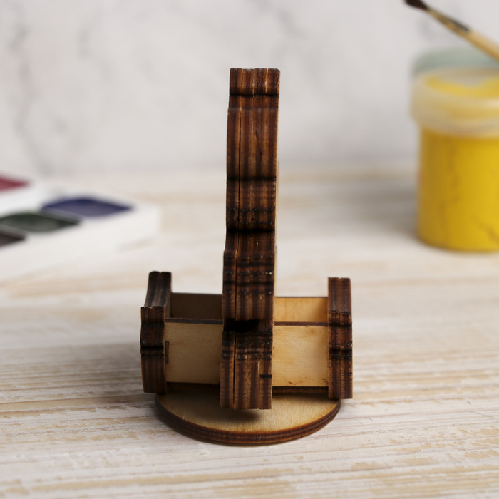 Держатель для зубочисток для декора "Мишка" 9х9см