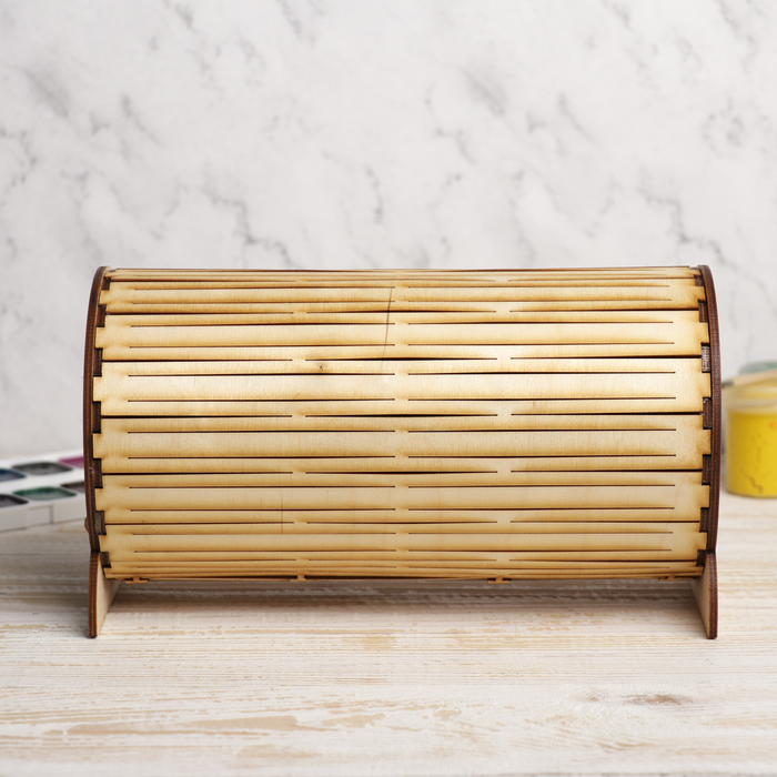 Копилка для декора "Рыбаку" из фанеры 12х23х12 см