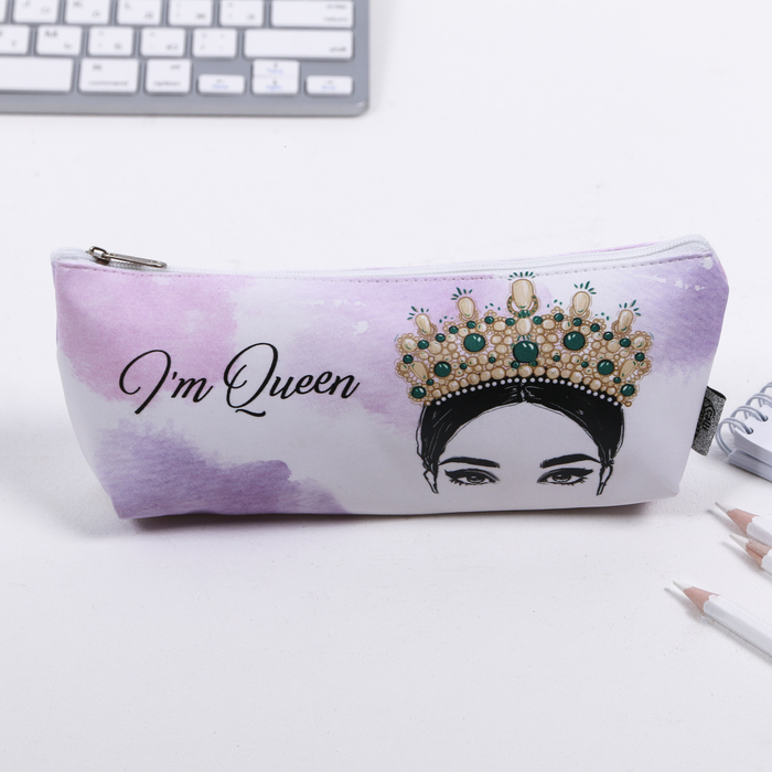 Пенал "I'm Queen" 19*8см