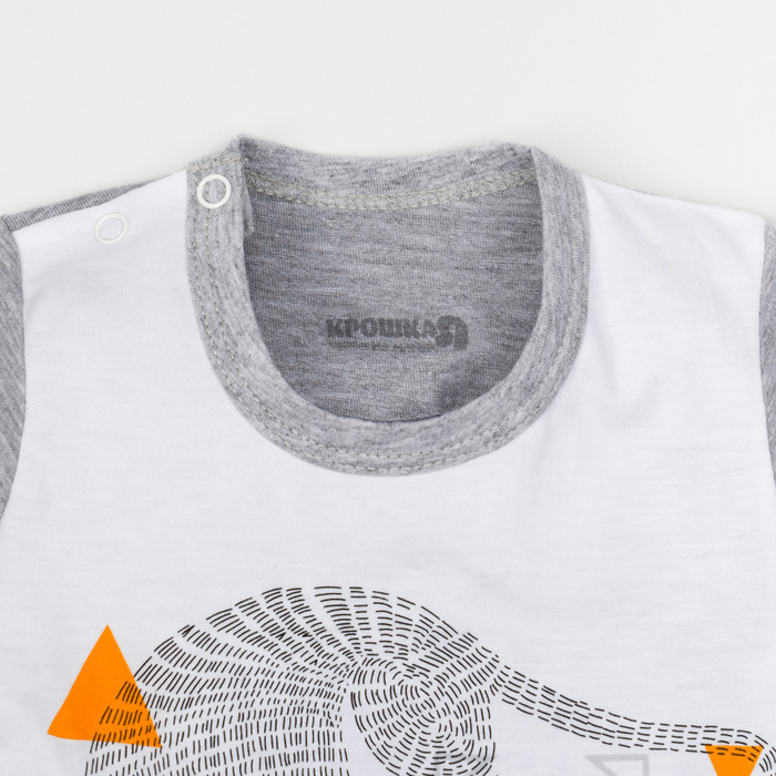 Комбинезон детский Крошка Я "Сафари", рост 68-74см (6-9мес)