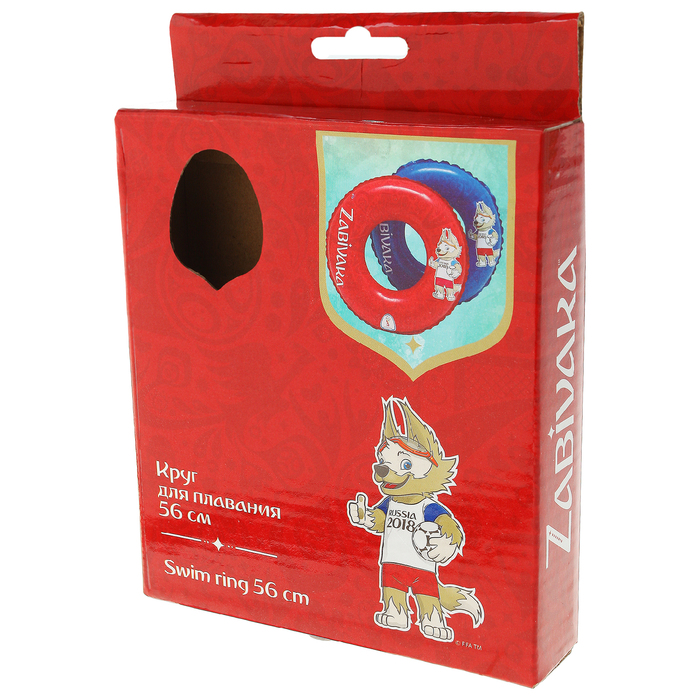 Круг для плавания 56 см, 2018 FIFA WORLD CUP RUSSIA™, цвет МИКС