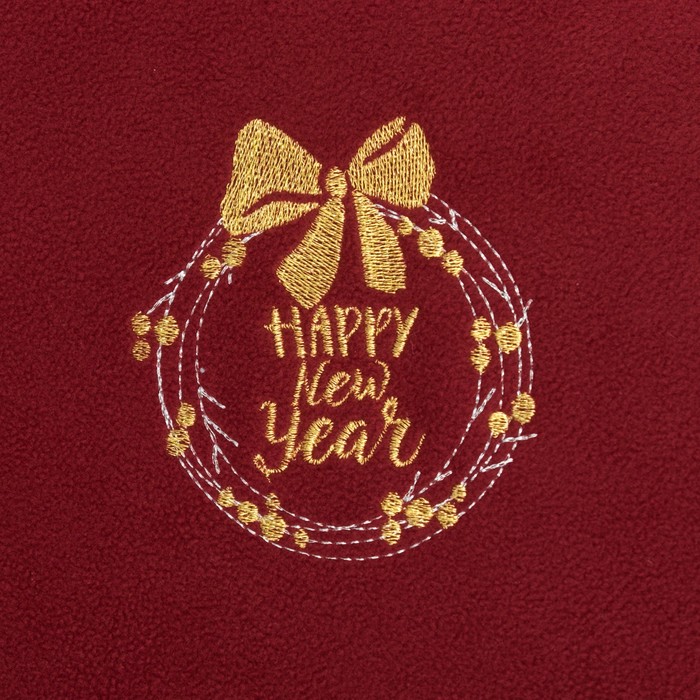 Плед "Этель" Happy New Year, 110х160 см, 100% п/э флис, 190 гр/м2