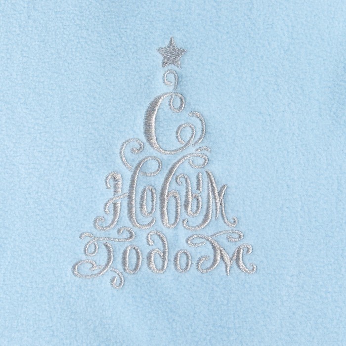 Плед "Этель" Новогодняя ель, 110х160 см, 100% п/э флис, 190 гр/м2