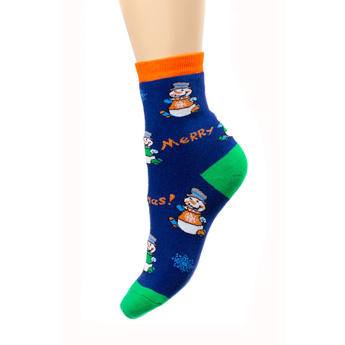 Носки женские махровые, цвет МИКС, размер 23-25