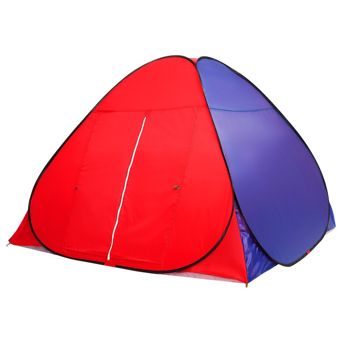 Палатка самораскрывающаяся 200х200х135 см, цвет синий