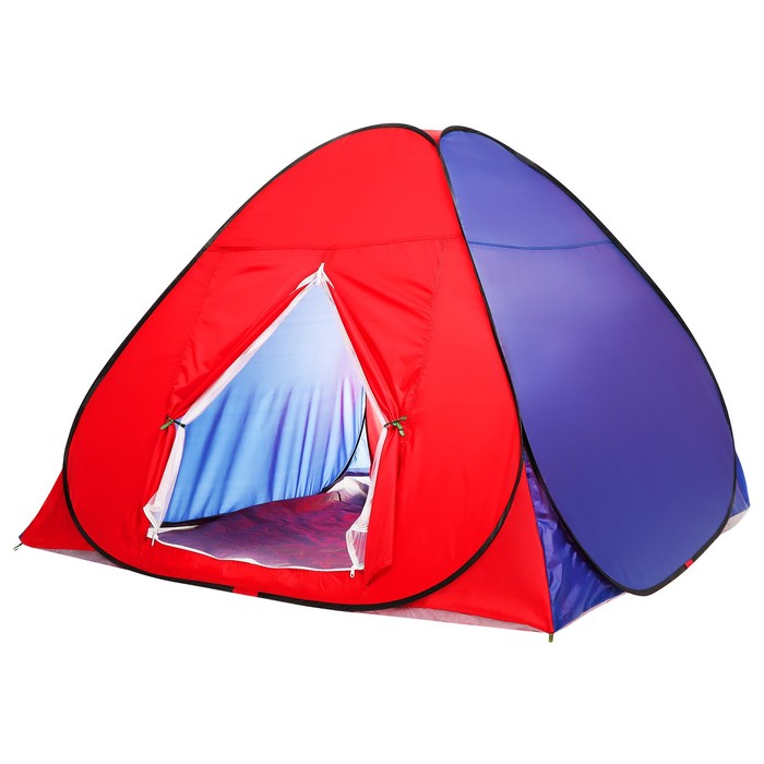 Палатка самораскрывающаяся 200х200х135 см, цвет синий