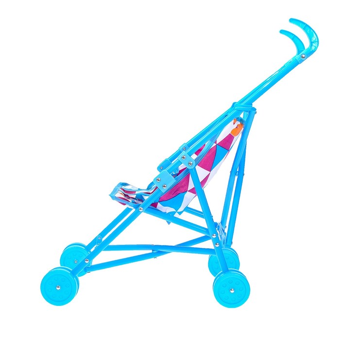 Коляска-трость для кукол «Лисичка», пластиковый каркас