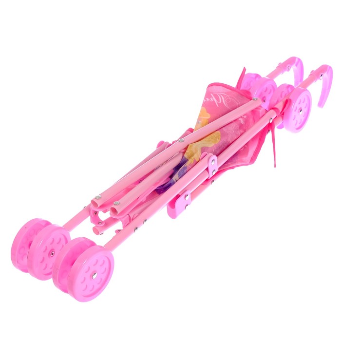 Коляска-трость для кукол «Принцесса», пластиковый каркас