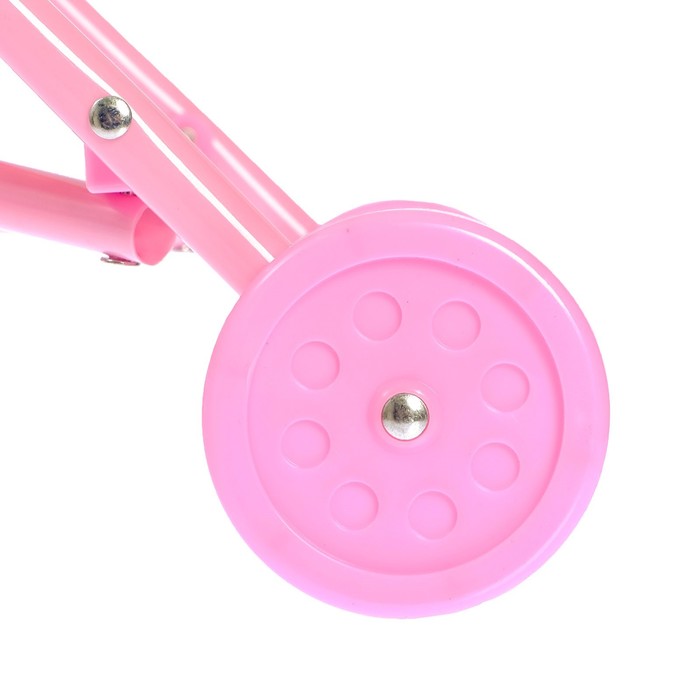 Коляска-трость для кукол «Зайка», пластиковый каркас