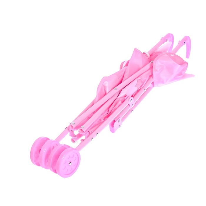 Коляска-трость «Киска» с ушками, пластиковый каркас