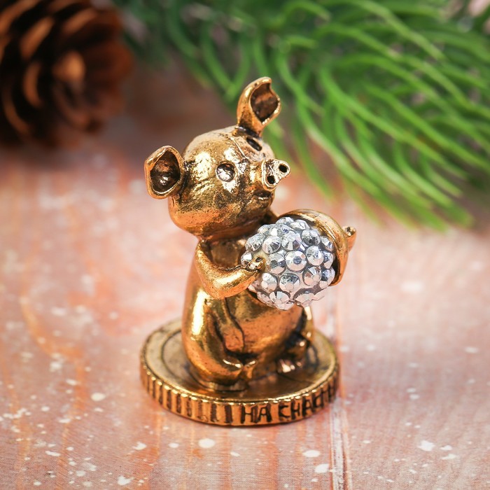 Фигурка новогодняя "На счатье"