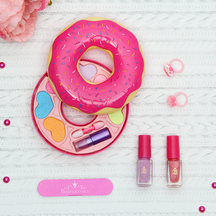 Набор детской косметики и аксессуаров "Зефирные мечты"