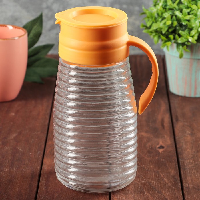 Кувшин 1 л "Горизонт", цвета МИКС