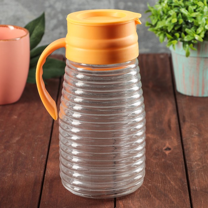 Кувшин 1 л "Горизонт", цвета МИКС