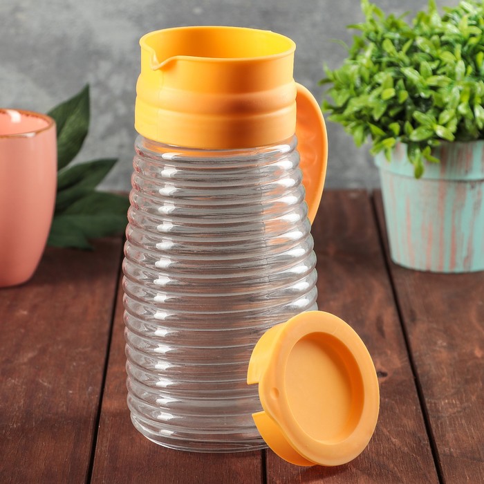 Кувшин 1 л "Горизонт", цвета МИКС