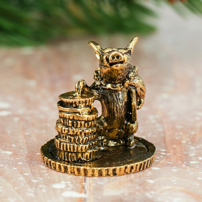 Фигурка новогодняя "Притягатель бабосиков"