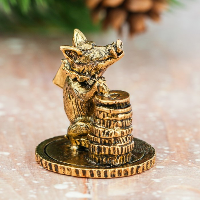 Фигурка новогодняя "Притягатель бабосиков"