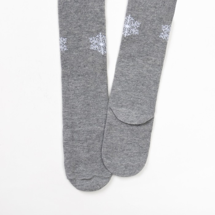 Колготки детские KAFTAN "Snow flake" серый 92-98 см, 2-3 года 80% хл, 17% п/а, 3%эл