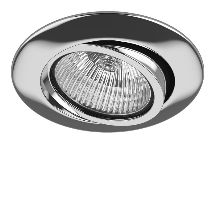 Светильник встраиваемый Teso adj 50Вт Gu5.3; GU10 хром