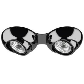 

Светильник встраиваемый Ocula 50Вт GU10 черный, хром